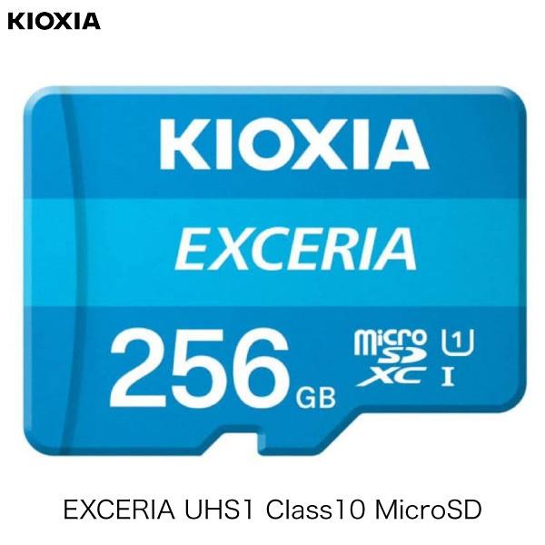 KIOXIA キオクシア 256GB EXCERIA UHS-I Class10 microSDXC...