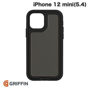 Griffin Technology グリフィンテクノロジー iPhone 12 mini Survivor Extreme Asphalt 耐衝撃ケース Black / Black GIP-058-BLK ネコポス送料無料｜ec-kitcut
