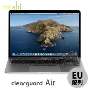 Mac キーボードカバー moshi エヴォ MacBook Air 13インチ M1 2020 Clearguard キーボードカバー EU配列 mo-cld-mate ネコポス不可