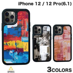 iPhone 12 / 12 Pro ケース Dparks iPhone 12 / 12 Pro Black Cover ペインティング ディーパークス ネコポス