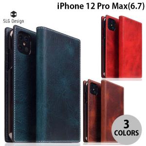 iPhone 12 Pro Max ケース SLG Design iPhone 12 Pro Max Badalassi Wax case 本革 手帳型ケース  エスエルジー デザイン ネコポス不可