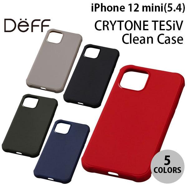 Deff iPhone 12 mini CRYTONE TESiV Clean 抗菌 Case  デ...