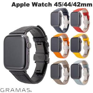 GRAMAS Apple Watch 49 / 45 / 44 / 42mm German Shrunken-calf Watch 49 / band グラマス ネコポス不可 レザー 本革｜ec-kitcut