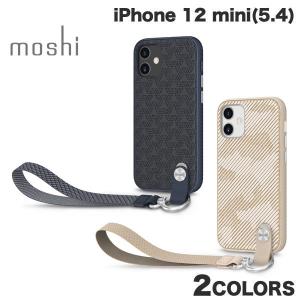iPhone 12 mini ケース moshi iPhone 12 mini Altra ストストラップ付き 抗菌 耐衝撃ケース  ネコポス