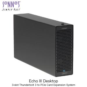 SONNET ソネット テクノロジー Echo III Desktop 3-Slot Desktop Thunderbolt 3 to PCIe card ExpansionSystem ECHO-3D-TB3 ネコポス不可