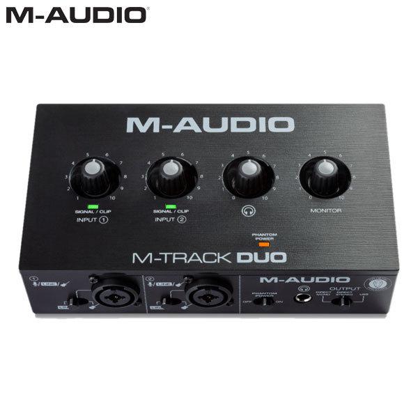 M-AUDIO エムオーディオ M-TRACK Duo 2チャンネル USBオーディオインターフェー...