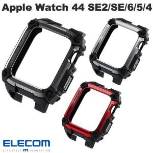 エレコム Apple Watch 44mm SE 第2世代 / SE / 6 / 5 / 4 ZEROSHOCK ケース ネコポス送料無料