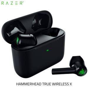 Razer レーザー Hammerhead True Wireless X 完全ワイヤレス Bluetooth 5.2 ゲーミングイヤホン RZ12-03830100-R3A1 ネコポス不可｜ec-kitcut