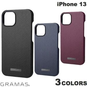 GRAMAS COLORS iPhone 13 EURO Passione PU Leather Shell Case グラマス ネコポス送料無料｜ec-kitcut