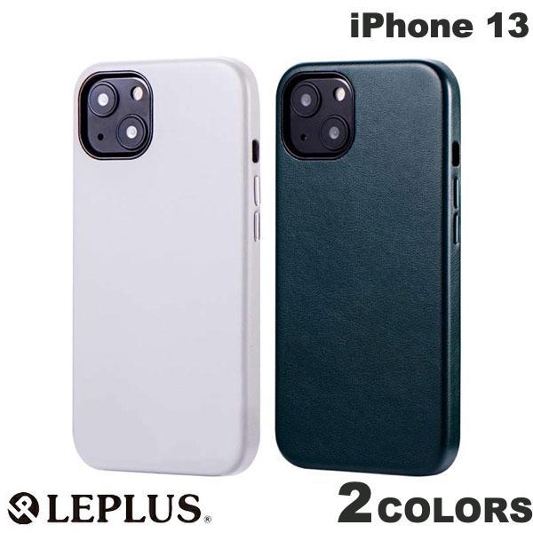 LEPLUS iPhone 13 PUレザーケース SIMPLE LEATHER  ルプラス ネコポ...