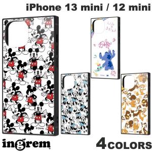 ingrem iPhone 13 mini / 12 mini ディズニーキャラクター 耐衝撃ハイブリッドケース KAKU  イングレム ネコポス送料無料｜ec-kitcut