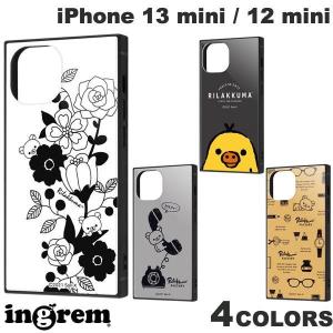 iPhone13mini 12mini ケース ingrem iPhone 13 mini / 12 mini リラックマ 耐衝撃ハイブリッドケース KAKU  イングレム ネコポス