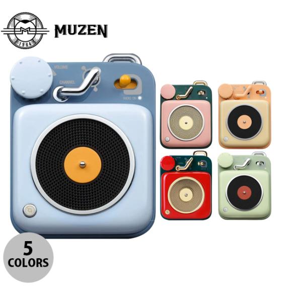 MUZEN Button Bluetooth コンパクト ワイヤレススピーカー  ミューゼン ネコポ...