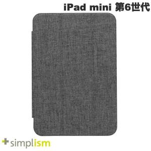 Simplism シンプリズム iPad mini 第6世代 背面クリア フリップシェルケース メランジブラック TR-IPD218-FS-MGBK ネコポス送料無料｜ec-kitcut