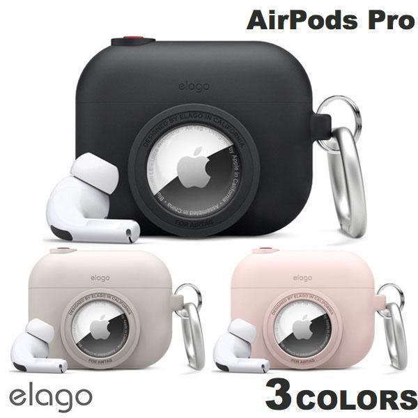 elago AirPods Pro 第1世代 SNAP SHOT AirTag Case エラゴ ネ...