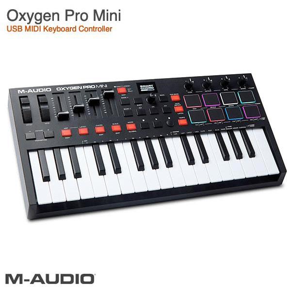 M-AUDIO エムオーディオ Oxygen Pro Mini 32鍵 セミウェイト USB MID...