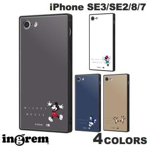 ingrem iPhone SE 第3世代 / SE 第2世代 / 8 / 7 ディズニーキャラクター 耐衝撃ケース KAKU トリプルハイブリッド ジャンプ  イングレム ネコポス送料無料｜ec-kitcut