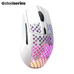 SteelSeries Aerox 3 Wireless Snow 2022 EDITION 2.4GHz / Bluetooth 5.0 両対応 超軽量 ワイヤレスゲーミングマウス ネコポス不可｜ec-kitcut