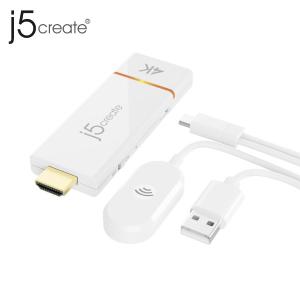 j5 create ジェイファイブクリエイト ScreenCast 4K HDMI ワイヤレスドングルレシーバー JVAW76 ネコポス不可｜ec-kitcut