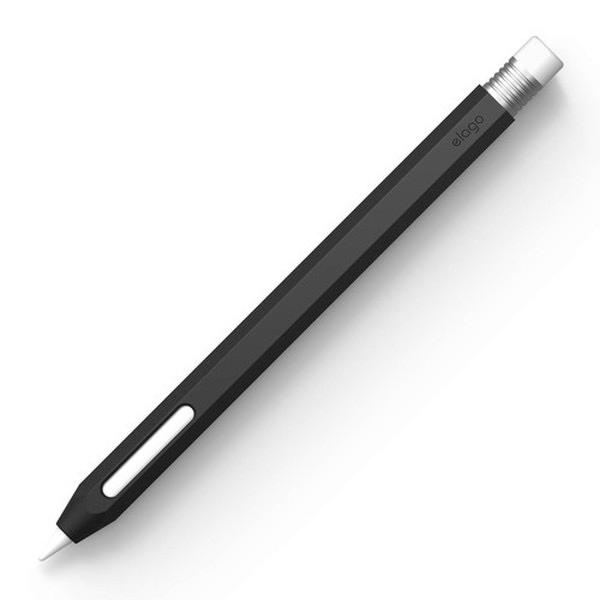 elago エラゴ Apple Pencil 第2世代 シリコンケース Black Silver E...