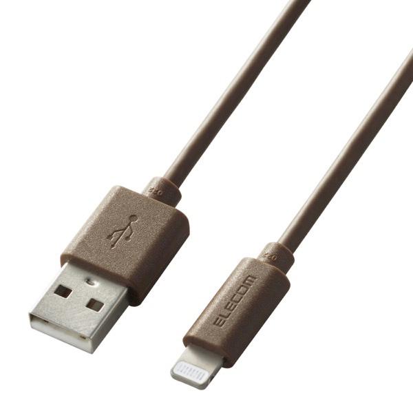 エレコム ELECOM USB-A to Lightningケーブル インテリアカラー 1.0m ダ...