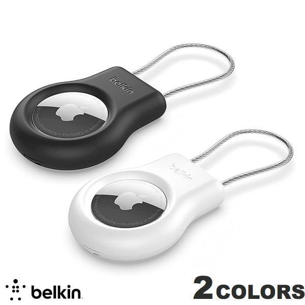 BELKIN AirTag 第2 / 1世代 ワイヤーケーブル付き 保護ケース ベルキン