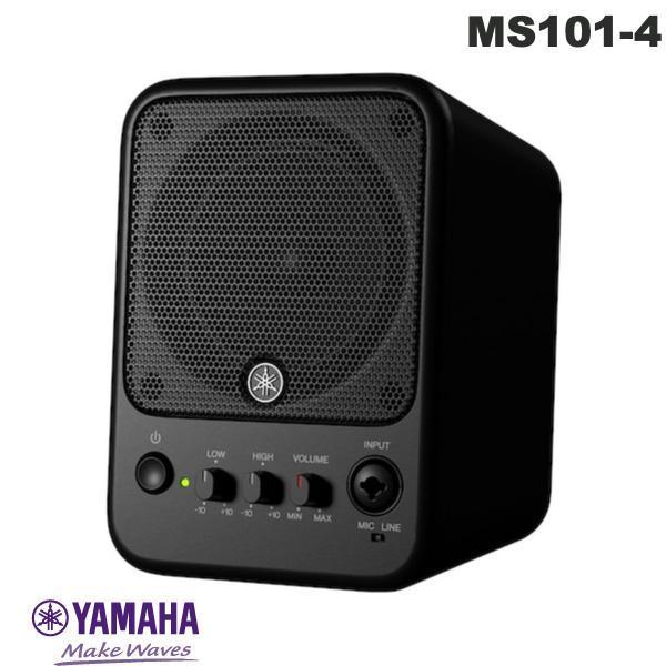 YAMAHA ヤマハ MS101-4 パワードモニタースピーカー 30W ブラック MS101-4