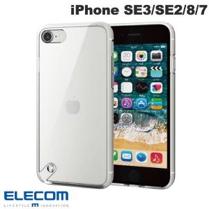 エレコム ELECOM iPhone SE 第3世代 / SE 第2世代 / 8 / 7 ハイブリッドケース スタンダード クリア PM-A22SHVCKCR ネコポス可｜ec-kitcut