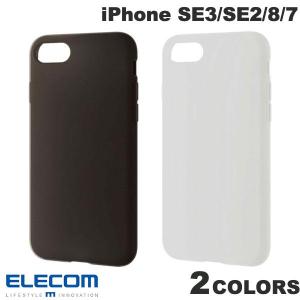 エレコム iPhone SE 第3世代 / SE 第2世代 / 8 / 7 シリコンケース 抗菌  ネコポス可｜ec-kitcut