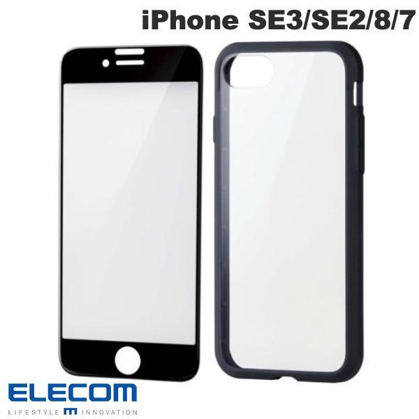 エレコム ELECOM iPhone SE 第3世代 / SE 第2世代 / 8 / 7 ハイブリッ...