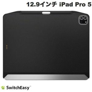 SwitchEasy スイッチイージー 12.9インチ iPad Pro M1 第5世代 CoverBuddy 2.0 CA Magic Keyboard 対応 Carbon Black SE_P10CSPCCC_CA ネコポス不可