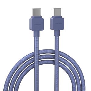 DIGIFORCE デジフォース USB Type-C to C Cable 1.0m 100W PD対応 ネイビーブルー D0072NB ネコポス可｜ec-kitcut