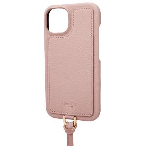 GRAMAS COLORS グラマス カラーズ iPhone 14 Shrink PUレザー ショルダーストラップケース アンティークローズ CSSSH-IP19PNK ネコポス