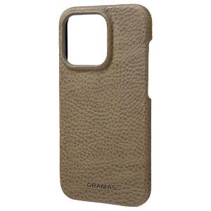 GRAMAS グラマス iPhone 14 Pro MagSafe対応 ミネルバボックスレザーケース 本革 グリージオ GSCMB-IP20KHK ネコポス