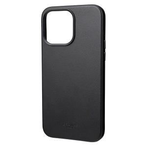 GRAMAS COLORS グラマス カラーズ iPhone 14 Pro Max Gravel MagSafe対応 PUレザーケース アーバンブラック CSCGV-IP22BLK ネコポス