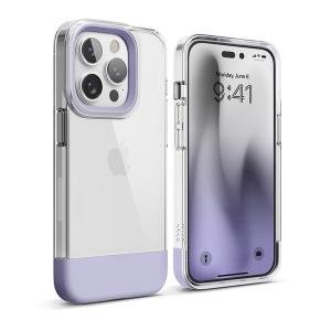 elago エラゴ iPhone 14 Pro GLIDE CASE Clear/Purple EL_INPCSPTGE_CP ネコポス