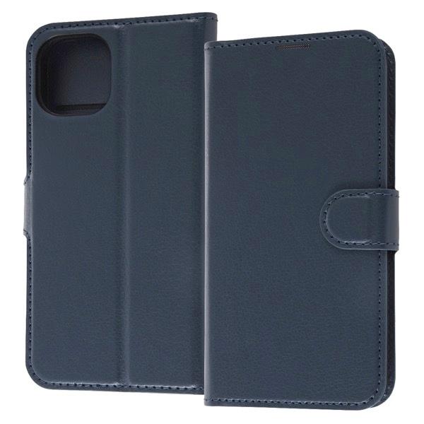 Ray Out レイアウト iPhone 14 / 13 耐衝撃 手帳型レザーケース シンプル マグ...