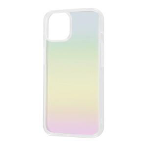 ingrem イングレム iPhone 14 / 13 ガラスハイブリッドケース オーロラ IS-P36CC11/ARM ネコポス