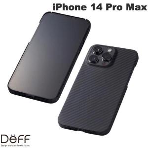 Deff ディーフ iPhone 14 Pro Max Ultra Slim &amp; Light Case DURO マットブラック DCS-IPD22LPKVMBK ネコポス送料無料