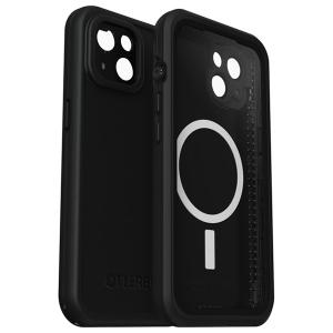 OtterBox LifeProof オッターボックス ライフプルーフ iPhone 14 FRE 防水 防塵 防雪 耐衝撃 ケース MagSafe対応 BLACK/BLACK 77-90178 ネコポス不可