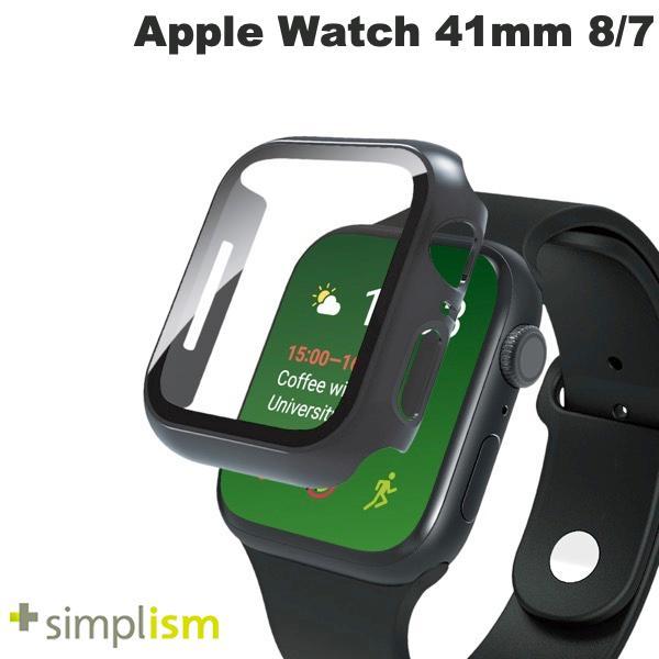 Simplism Apple Watch 41mm Series 9 / 8 / 7 高透明 ガラス...
