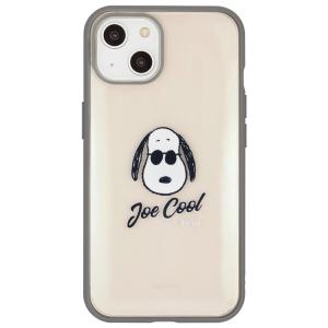 gourmandise グルマンディーズ iPhone 14 / 13 耐衝撃ケース IIIIfi+ イーフィット CLEAR ピーナッツ ジョー クール SNG-705B ネコポス IIIIfit