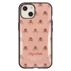 gourmandise グルマンディーズ iPhone 14 / 13 耐衝撃ケース IIIIfi+ イーフィット ディズニー チップ&デール DNG-19CD ネコポス IIIIfit