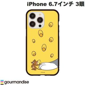 gourmandise グルマンディーズ iPhone 14 Pro Max / 13 Pro Max / 12 Pro Max 耐衝撃ケース IIIIfi+ イーフィット トムとジェリー チーズ ネコポス送料無料｜ec-kitcut