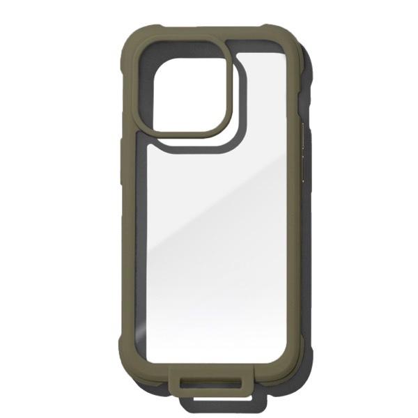 bitplay ビットプレイ iPhone 14 Pro Max Wander Case カーキグリ...