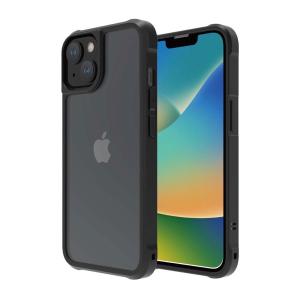 Absolute Technology アブソリュート テクノロジー iPhone 14 LINKASE AIR with Gorilla Glass 側面 抗菌TPU仕様 ゴリラガラスケース ブラック ネコポス不可｜ec-kitcut