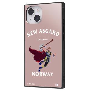 ingrem イングレム iPhone 13 マーベル アベンジャーズ 耐衝撃ハイブリッドケース KAKU ソー_ブラウン IQ-DMP31K3TB/THO1 ネコポス