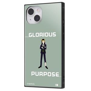 ingrem イングレム iPhone 13 マーベル アベンジャーズ 耐衝撃ハイブリッドケース KAKU ロキ_グリーン IQ-DMP31K3TB/LOK1 ネコポス