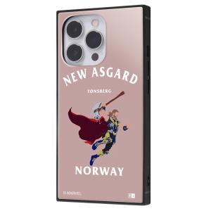 ingrem イングレム iPhone 13 Pro マーベル アベンジャーズ 耐衝撃ハイブリッドケース KAKU ソー_ブラウン IQ-DMP32K3TB/THO1 ネコポス
