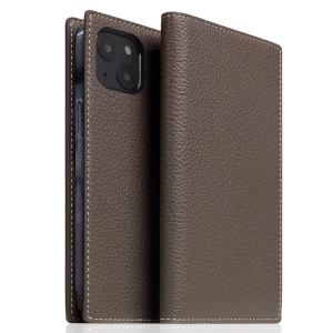 SLG Design エスエルジー デザイン iPhone 14 Full Grain Leather Case 本革 手帳型ケース エトフクリーム SD24307i14EC ネコポス不可